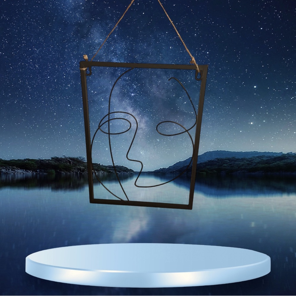 Metal wall decor